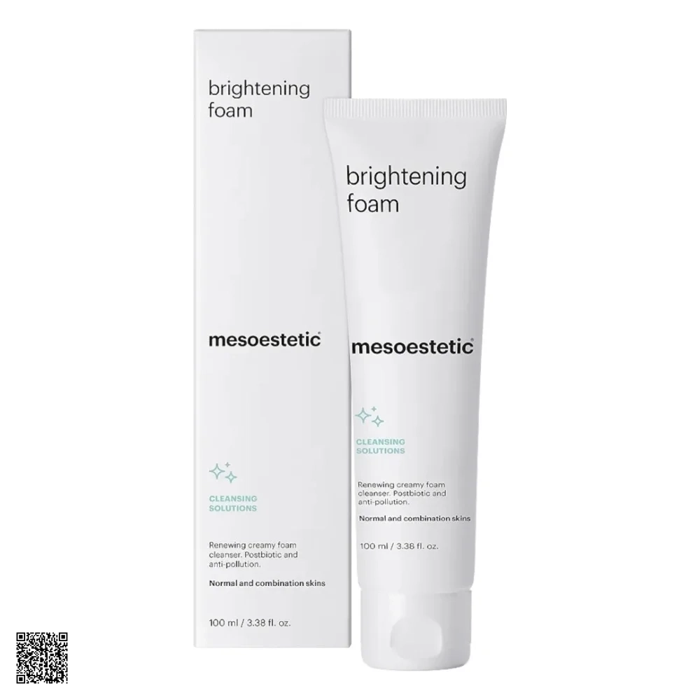 Mesoestetic Cleansing Solutions Brightening Foam - Kem Rửa Mặt Dưỡng Trắng Da