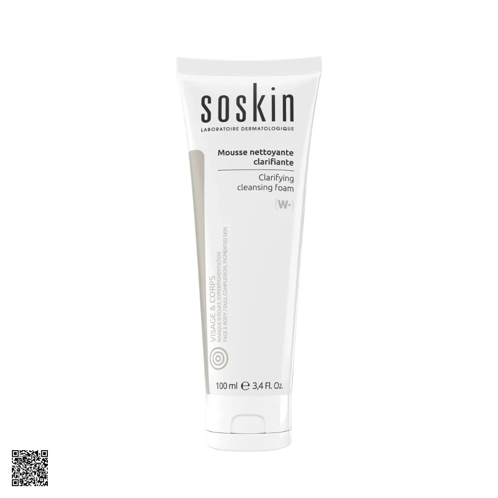 Soskin Clarifying Cleansing Foam - Sữa Rửa Mặt Trắng Da