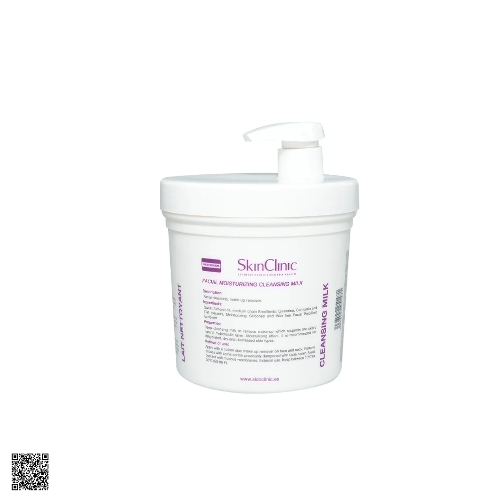 SkinClinic Cleansing Milk - Sữa Rửa Mặt Tẩy Trang Không Tạo Bọt (1000ml)