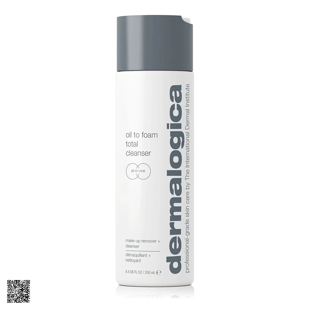 Dermalogica Oil To Foam Total Cleanser - Sữa Rửa Mặt Tẩy Trang 2 Trong 1