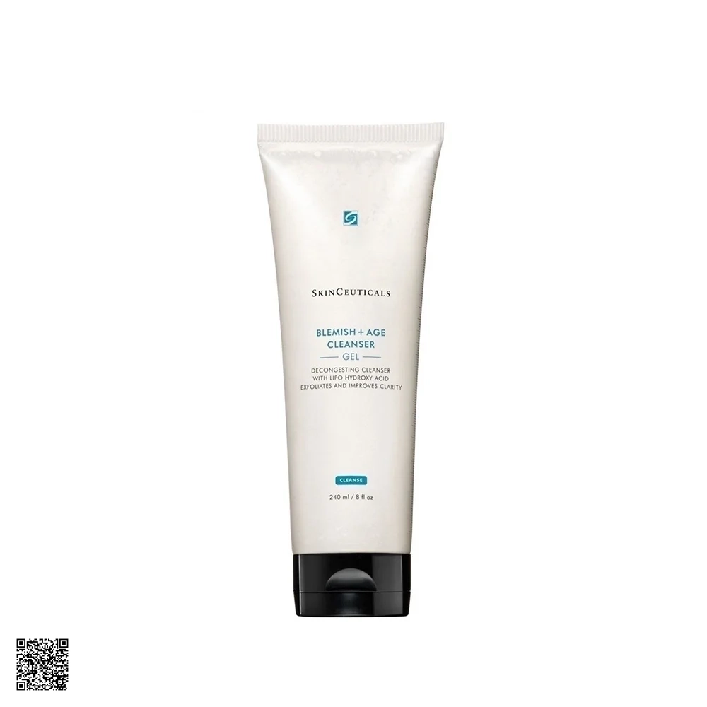 SkinCeuticals Blemish + AGE Cleanser Gel - Sữa Rửa Mặt Cho Da Dầu Mụn