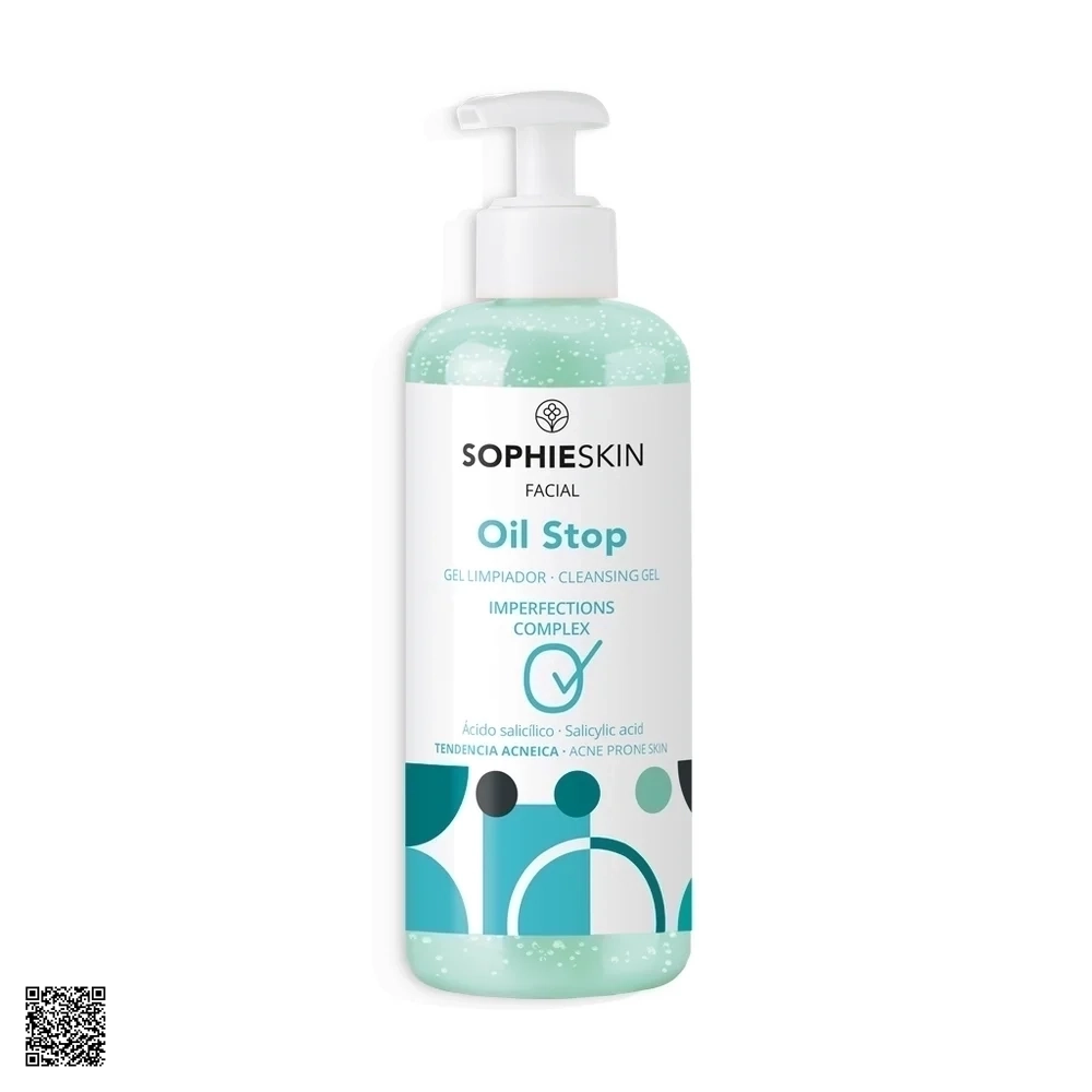 Sophieskin Oil Stop Cleansing Gel - Gel Rửa Mặt, Kiềm Dầu, Thu Nhỏ Lỗ Chân Lông