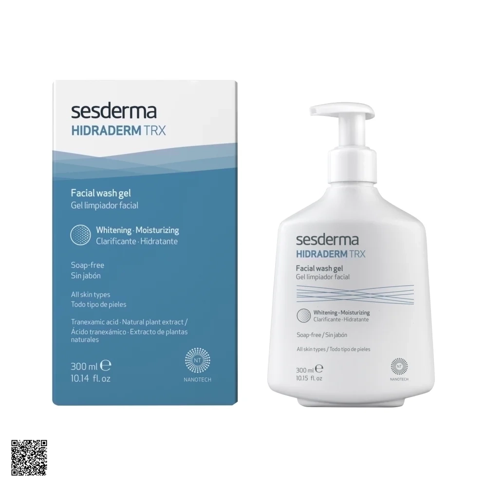 Sesderma Hidraderm TRX Facial Wash Gel - Gel Rửa Mặt Dưỡng Sáng Da