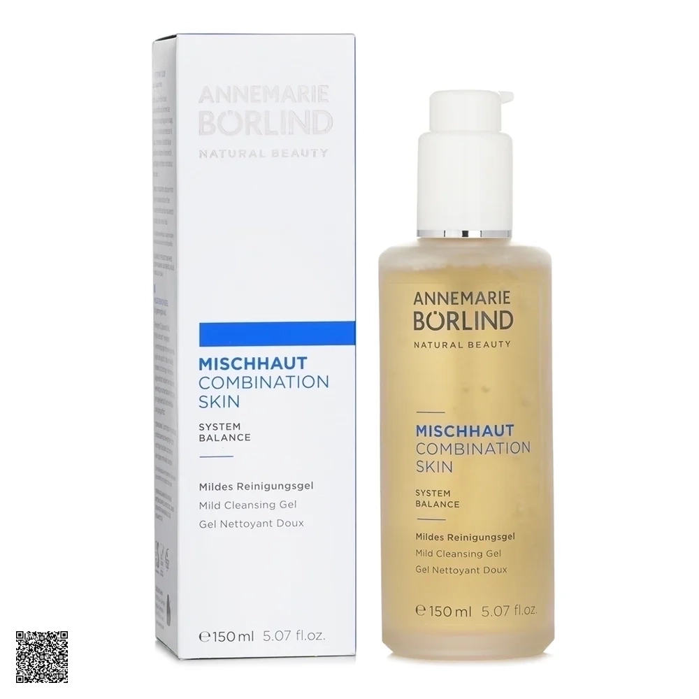 Annemarie Borlind Mischhaut Combination Skin Mild Cleansing Gel - Gel Sữa Rửa Mặt Cân Bằng Cho Da Hỗn Hợp