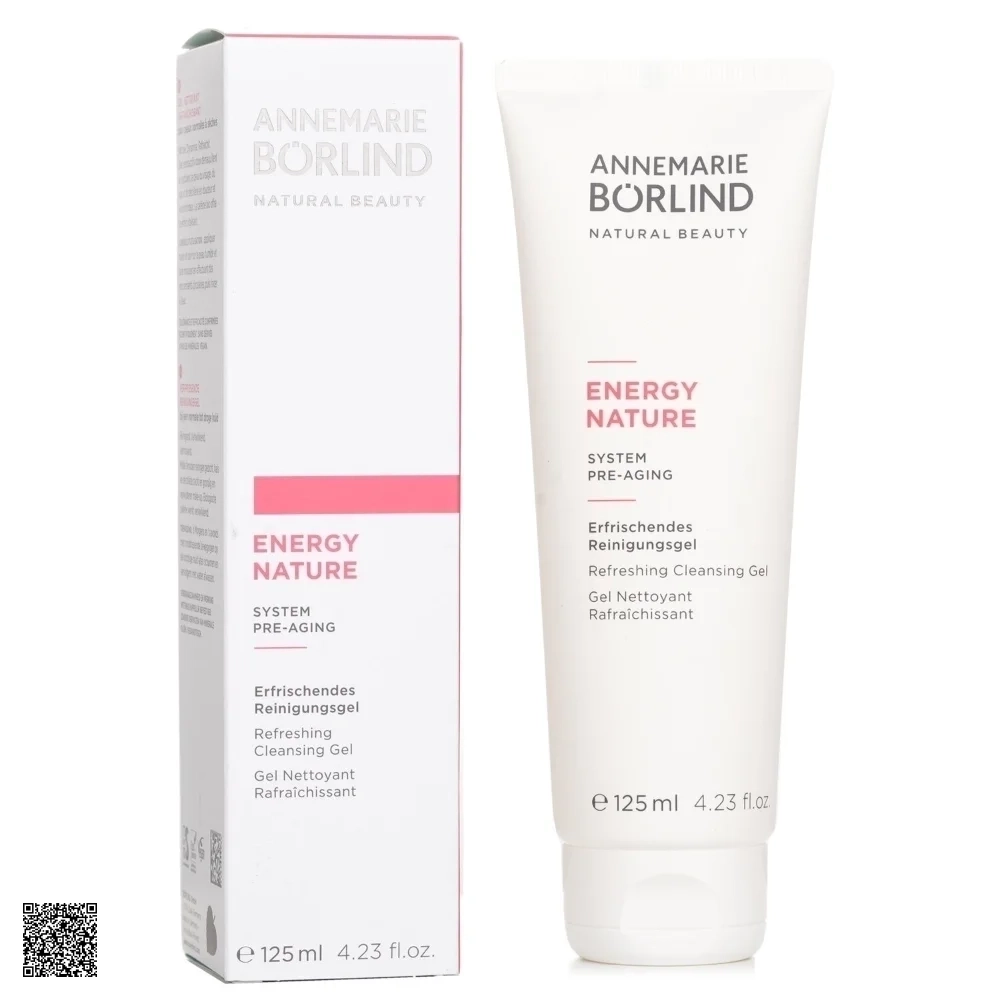 Annemarie Borlind Energynature System Pre-Aging Refreshing Cleansing Gel - Gel Sữa Rửa Mặt Chống Oxy Hóa