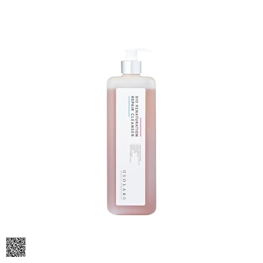 Usolab Bio Renaturation Repair Cleanser - Sữa Rửa Mặt Cho Da Nhạy Cảm, Lão Hoá