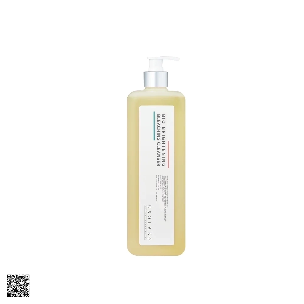Usolab Bio Brightening Bleaching Cleanser - Sữa Rửa Mặt Trắng Da