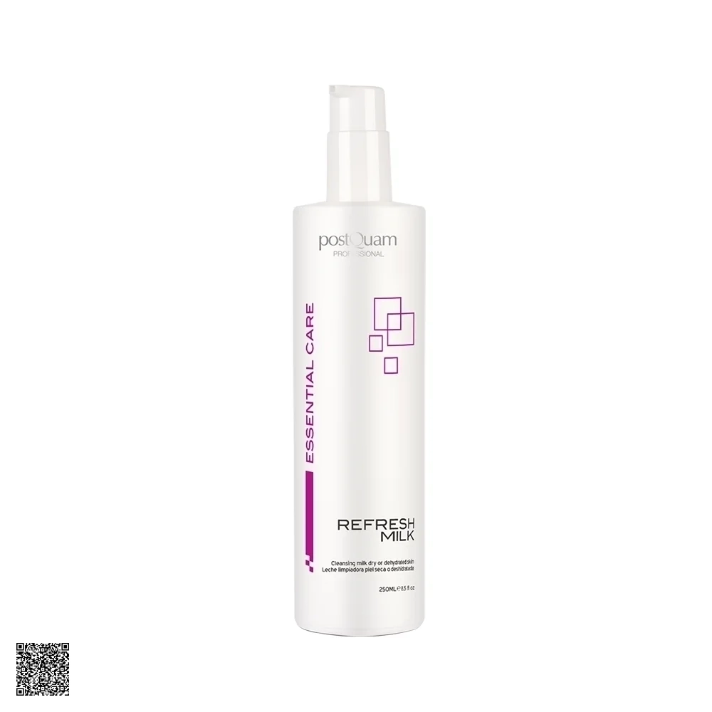 PostQuam Essential Care Refresh Milk Cleansing Milk Dry Or Dehydrated Skin - Sữa Rửa Mặt Dưỡng Ẩm (250ml)