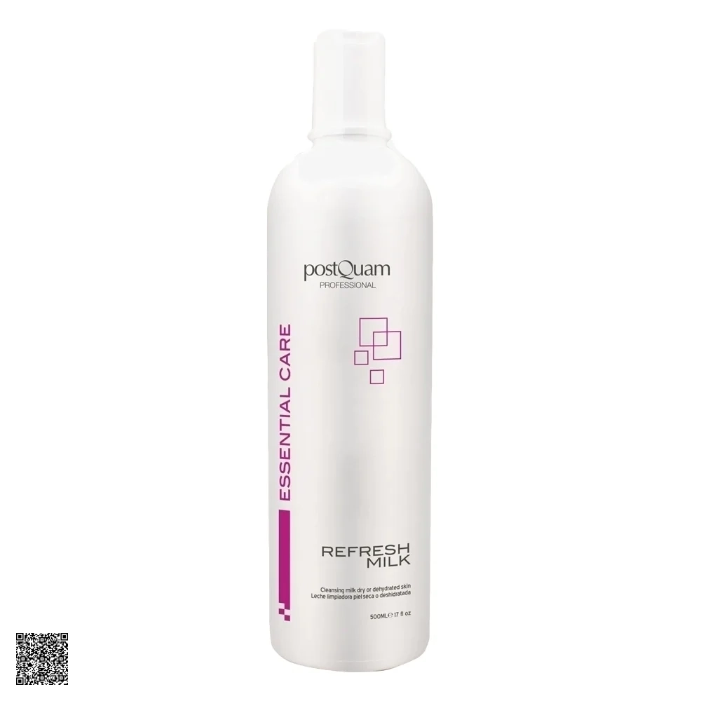 PostQuam Essential Care Refresh Milk Cleansing Milk Dry Or Dehydrated Skin - Sữa Rửa Mặt Dưỡng Ẩm (500ml)