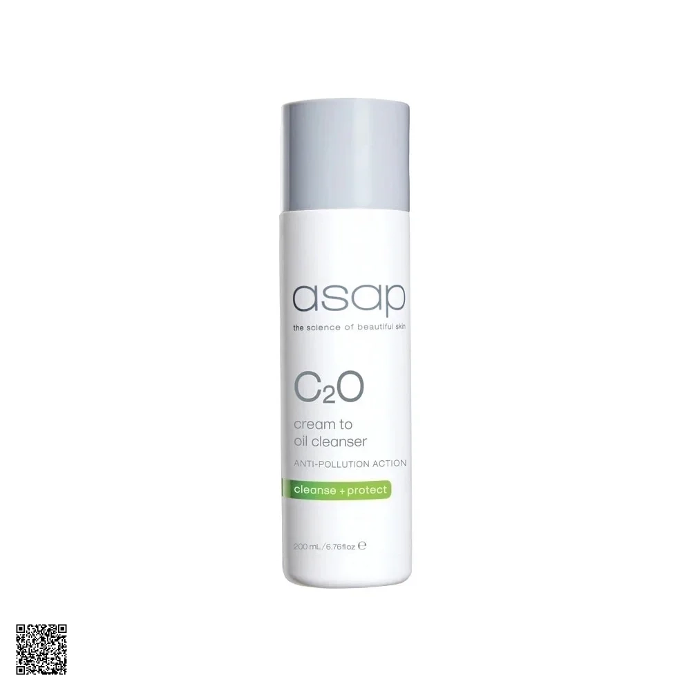 Asap C2O Cream To Oil Cleanser - Sữa Rửa Mặt Dạng Oil, Không Bọt (200ml)