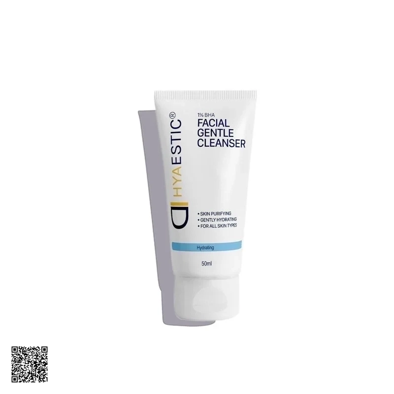 Hyaestic 1% BHA Facial Gentle Cleanser - Sữa Rửa Mặt Dịu Nhẹ Làm Sạch Sâu (50ml)