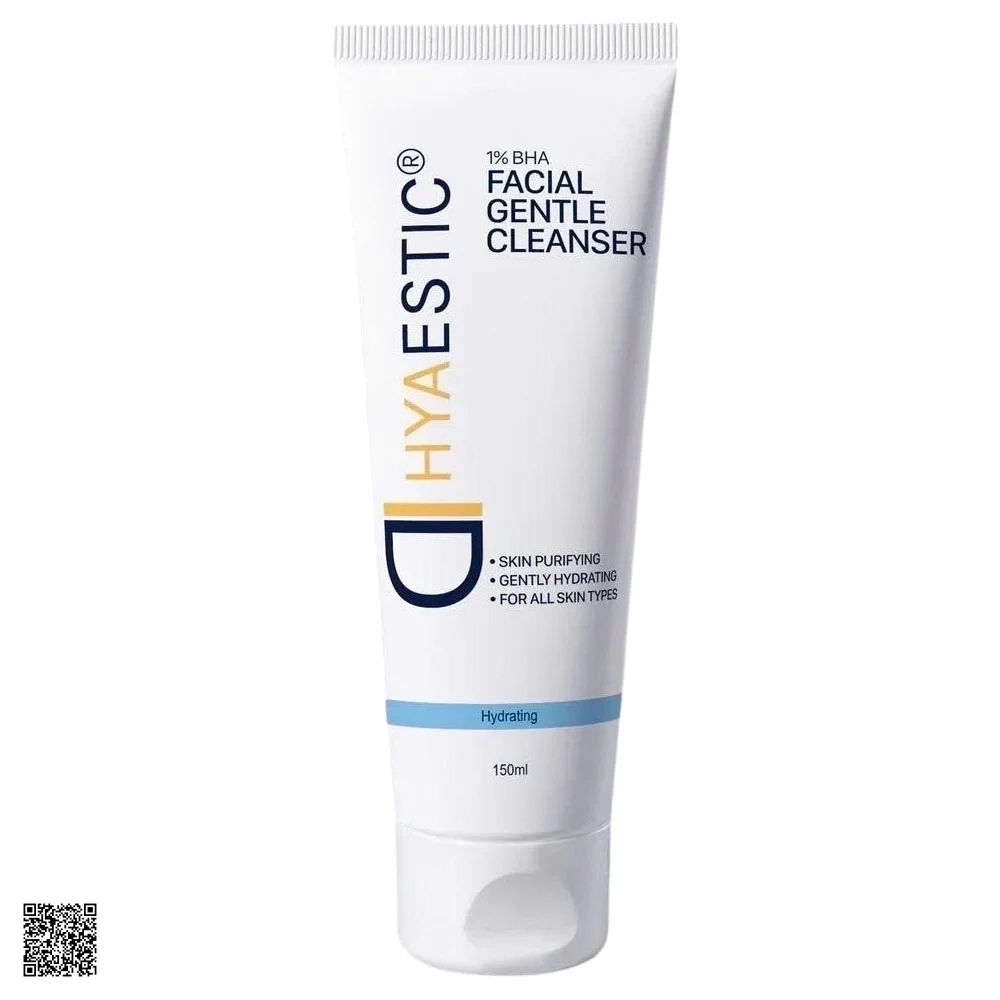 Hyaestic 1% BHA Facial Gentle Cleanser - Sữa Rửa Mặt Dịu Nhẹ Làm Sạch Sâu (150ml)