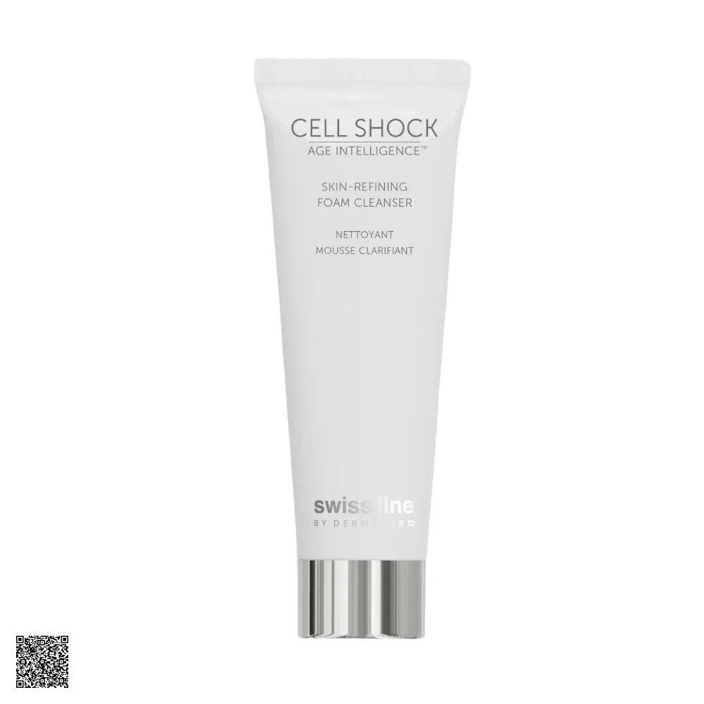 Swissline Cell Shock Age Intelligence Skin-Refining Foam Cleanser - Sữa Rửa Mặt Sạch Sâu & Êm Dịu Da