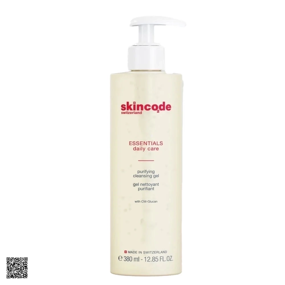 Skincode Essentials Purifying Cleansing Gel - Gel Rửa Mặt Sạch Sâu, Tinh Khiết Da (380ml)