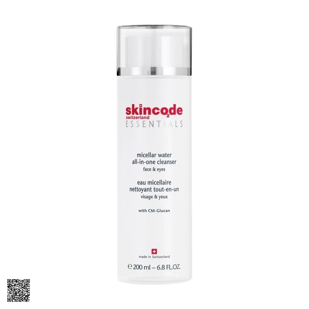Skincode Essentials Micellar Water All In One Cleanser - Sữa Rửa Mặt Tẩy Trang