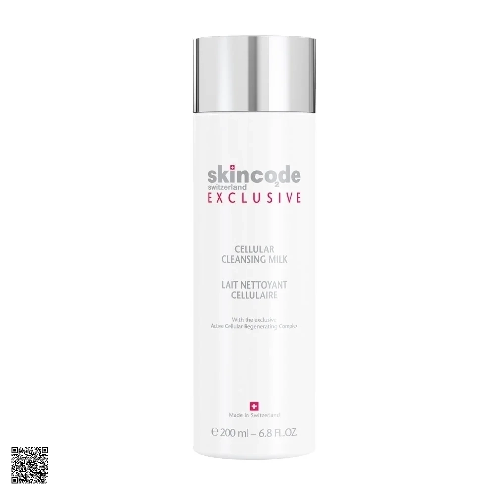 Skincode Exclusive Cellular Cleansing Milk - Sữa Rửa Mặt Từ Thuỵ Sĩ