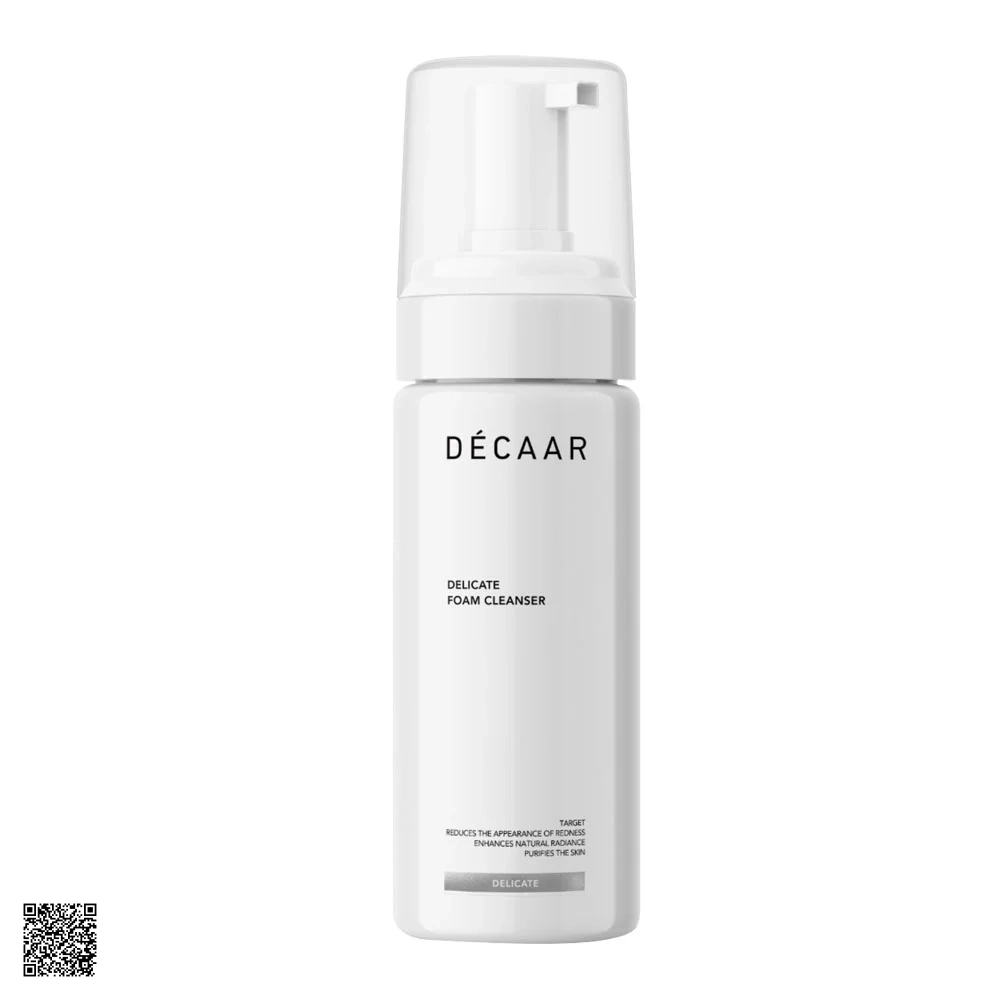 Décaar Delicate Foam Cleanser - Sữa Rửa Mặt Tạo Bọt Cho Da Nhạy Cảm