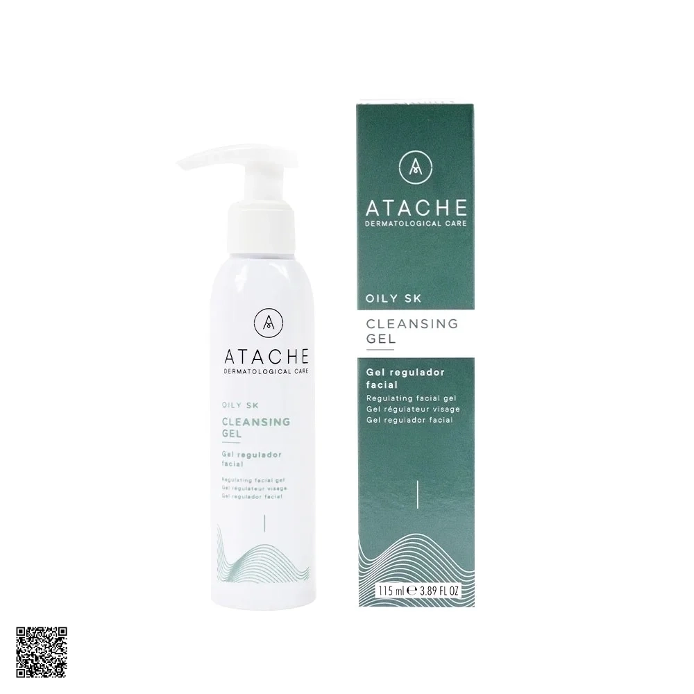 Atache Oily SK Cleansing Gel - Gel Rửa Mặt Cân Bằng Dầu Nhờn (115ml)