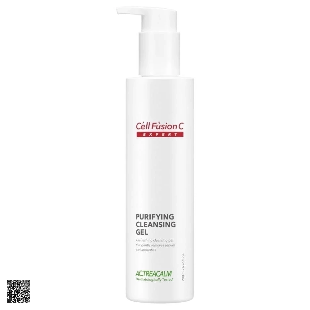 Cell Fusion C Expert AC.Trecalm Purifying Cleansing Gel - Gel Rửa Mặt Cho Làn Da Dầu Mụn
