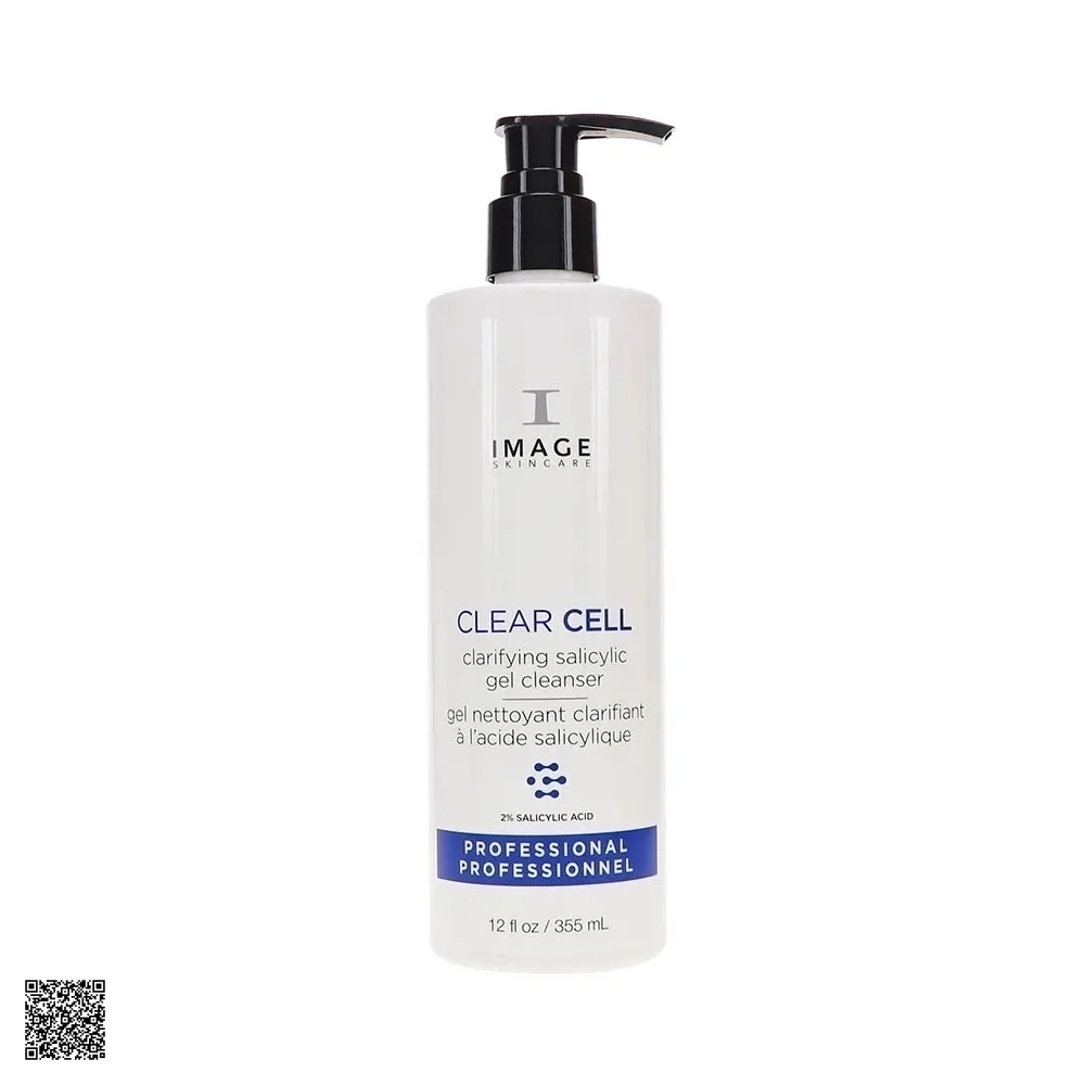 Image Skincare Clear Cell Clarifying Salicylic Gel Cleanser - Sữa Rửa Mặt Cho Da Dầu Mụn (355ml)