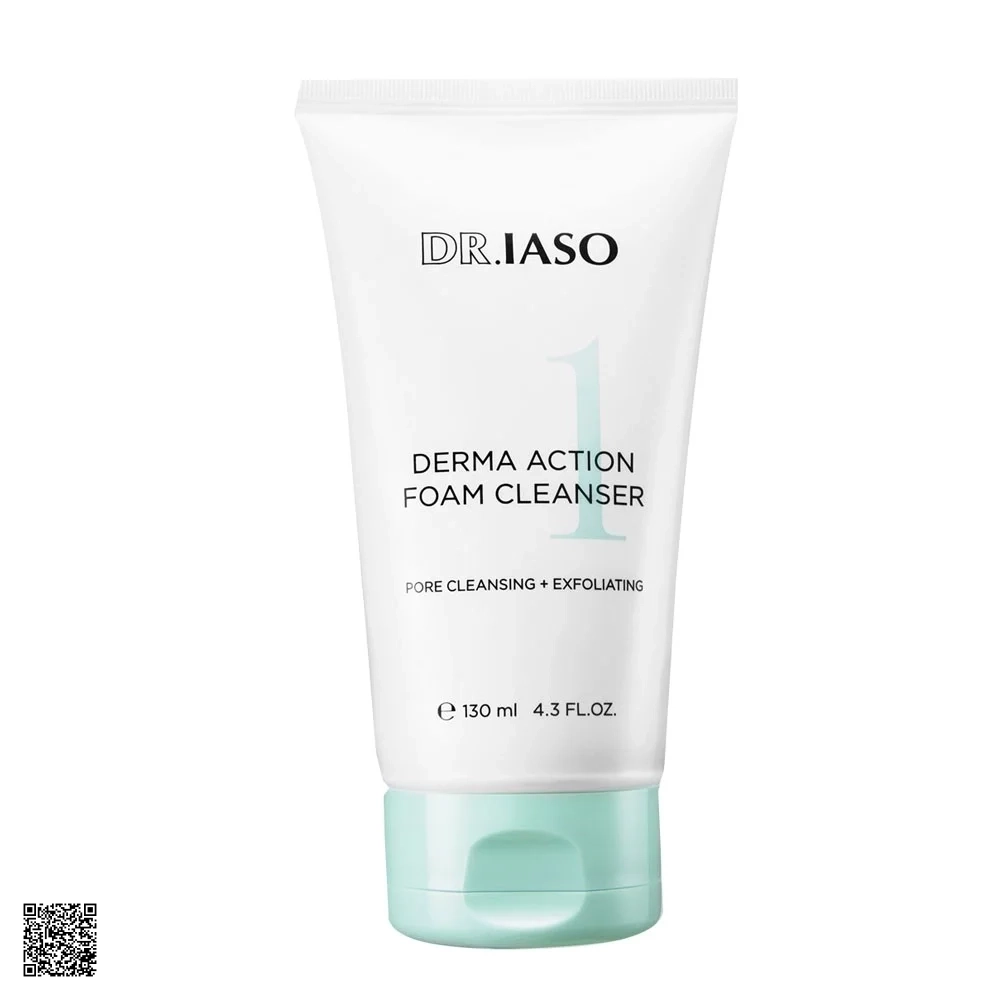 Dr.Iaso Derma Action Foam Cleanser - Sữa Rửa Mặt Tạo Bọt Tăng Cường Làm Sạch