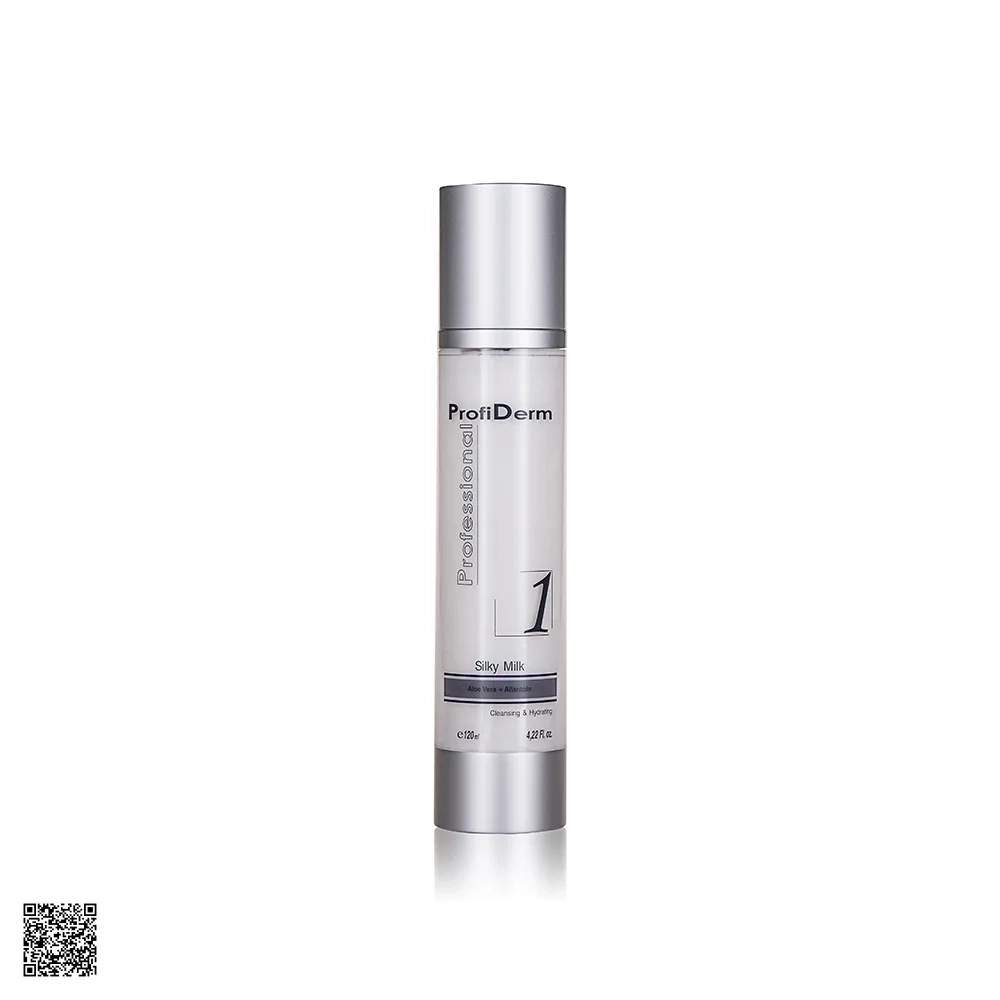 ProfiDerm Silky Milk Refreshing Cleansing Milk - Sữa Rửa Mặt Tẩy Trang (120ml)