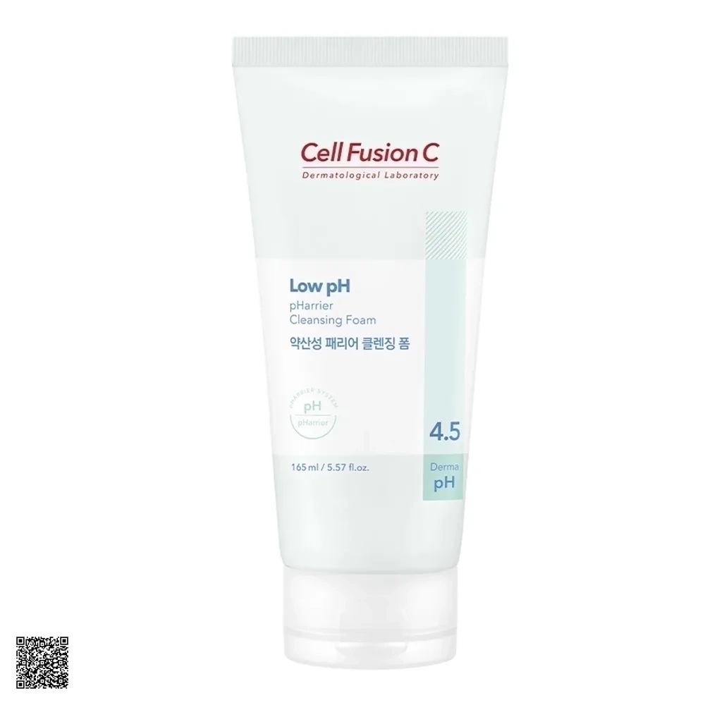 Cell Fusion C Low pH pHarrier Cleansing Foam - Sữa Rửa Mặt Cấp Ẩm, Cân Bằng Độ pH Trên Da