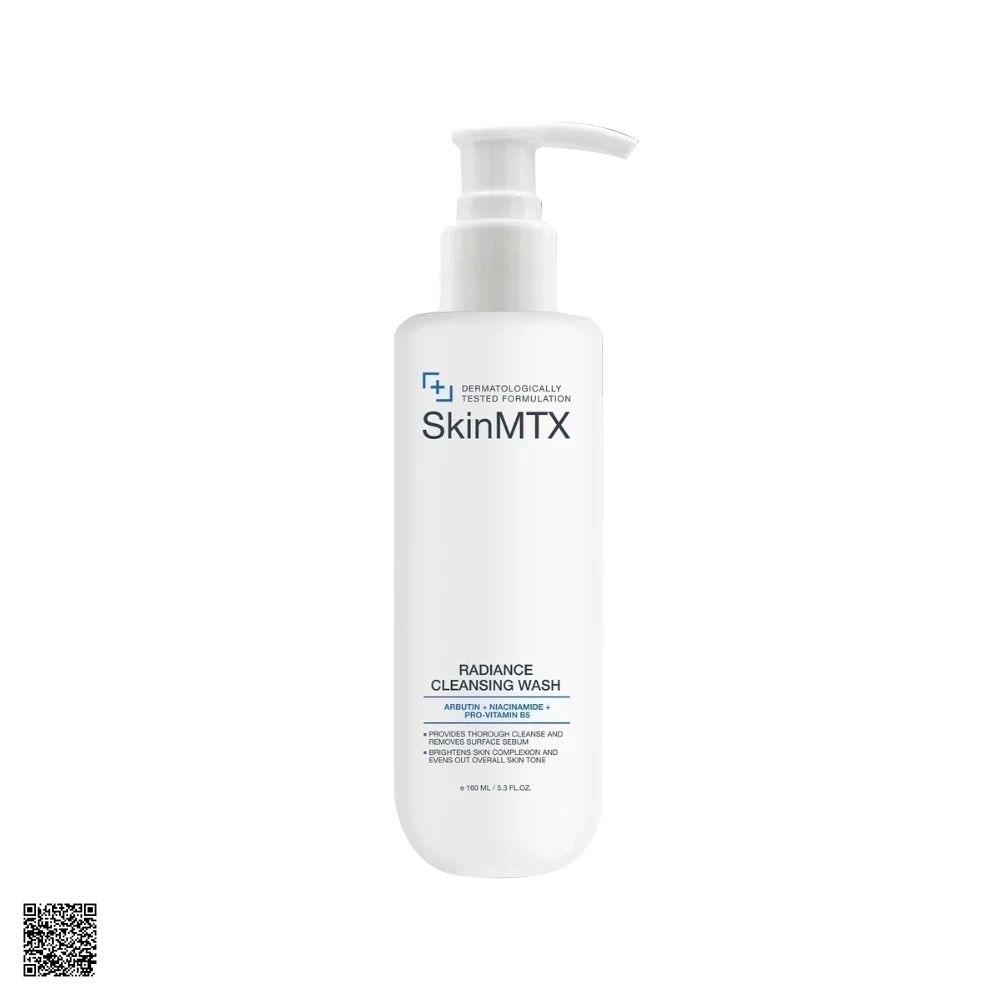 SkinMTX Radiance Cleansing Wash - Gel Rửa Mặt Hỗ Trợ Làm Sáng Da