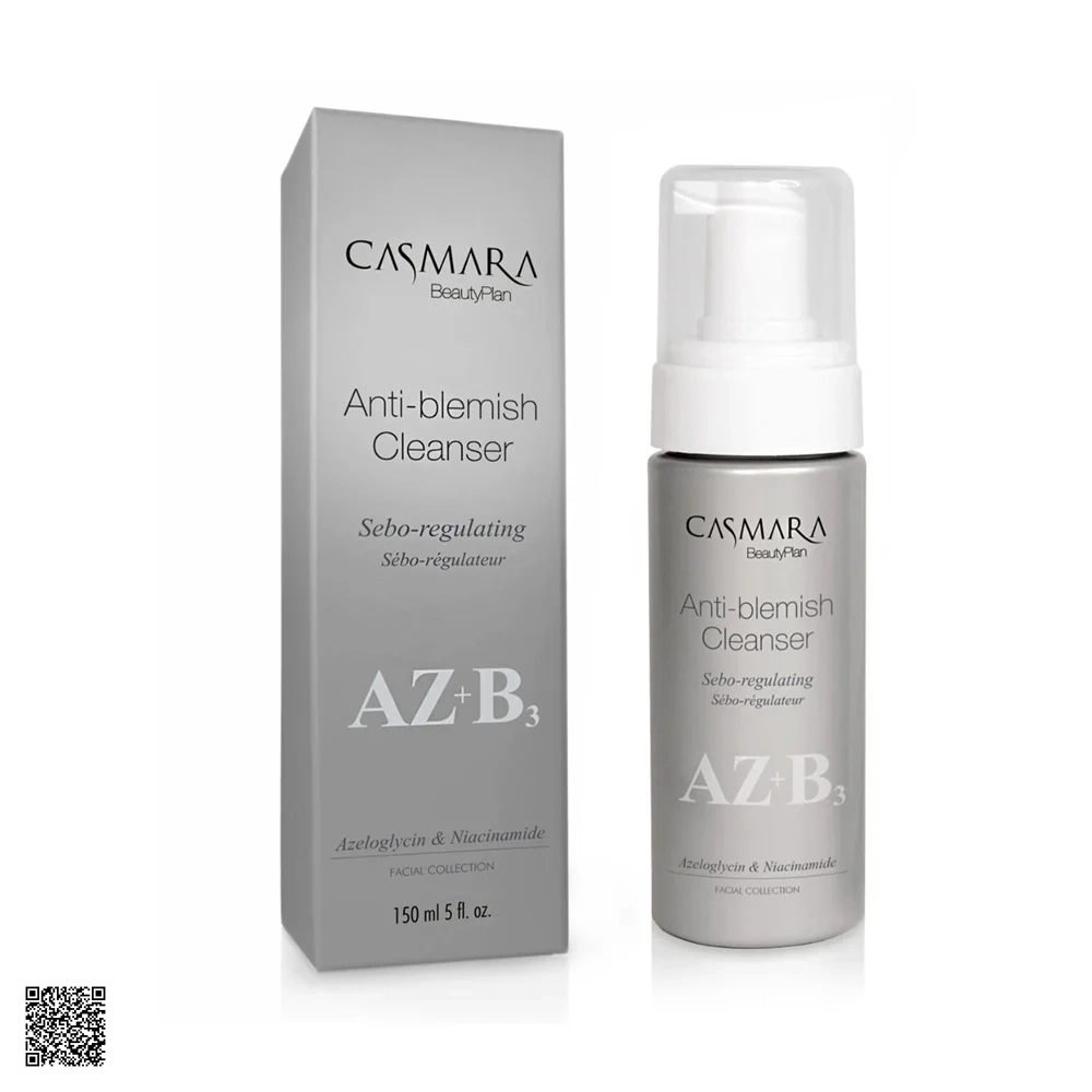 Casmara Anti-Blemish Cleanser - Sữa Rửa Mặt Tạo Bọt Kiềm Dầu Giảm Mụn