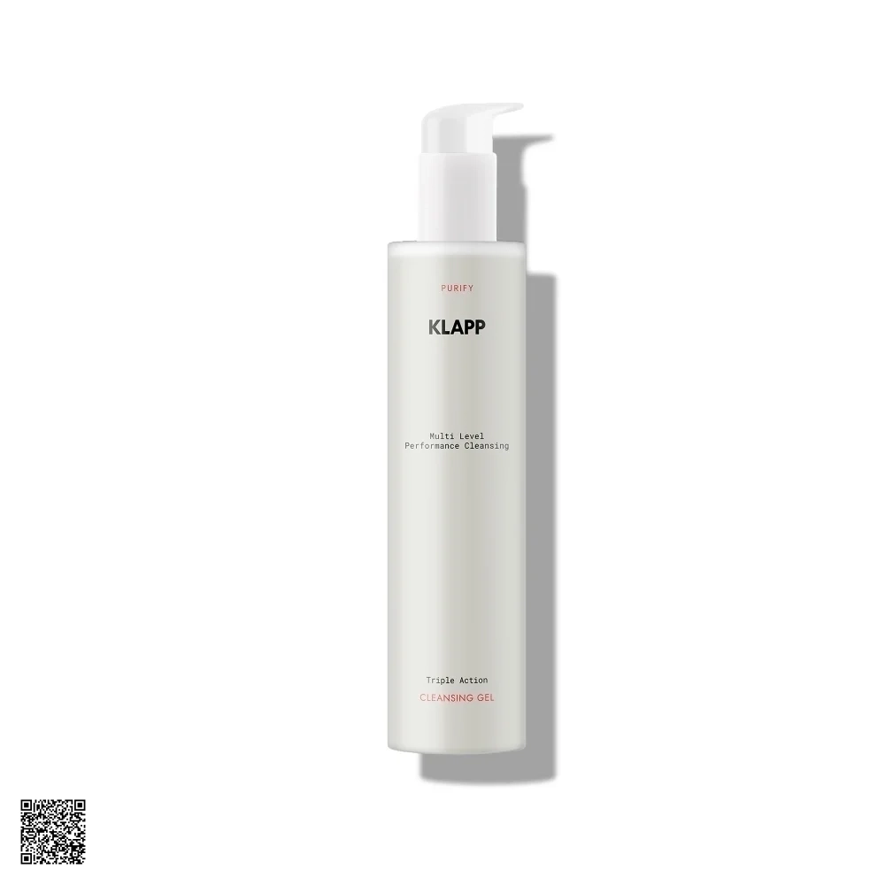 KLAPP Multi Level Performance Cleansing Gel - Gel Rửa Mặt Detox Da (200ml)