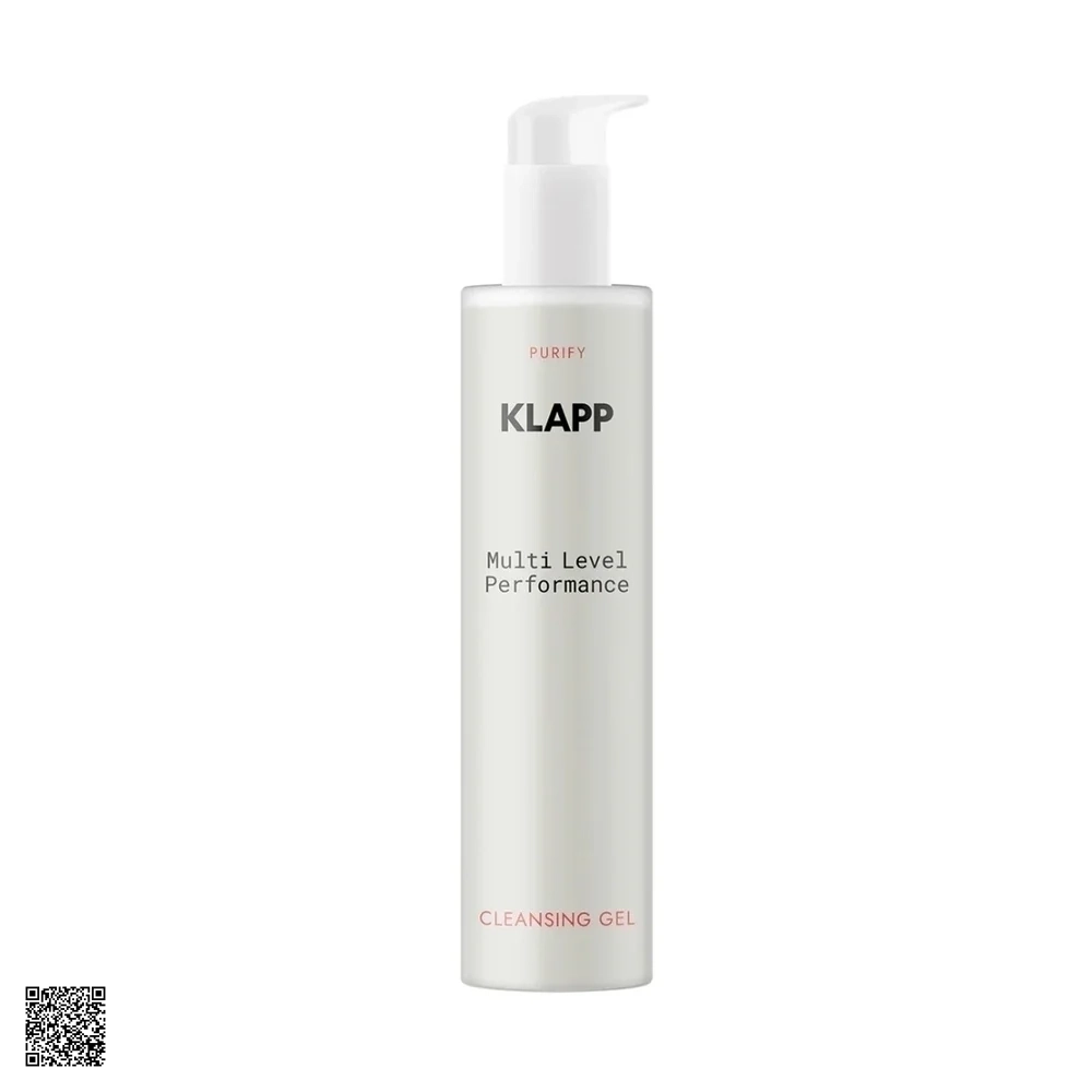 KLAPP Multi Level Performance Cleansing Gel - Gel Rửa Mặt Detox Da (500ml)