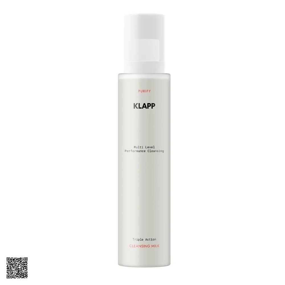 KLAPP Multi Level Performance Cleansing Milk - Sữa Rửa Mặt Dưỡng Ẩm, Làm Sạch Sâu (200ml)