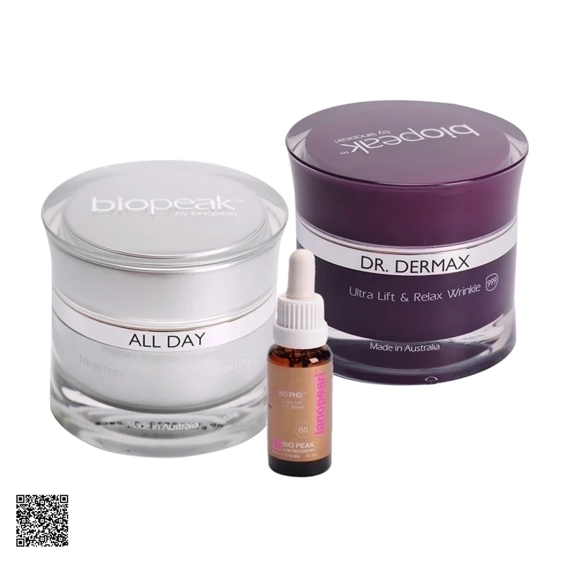 Lanopearl Dr Dermax Deep Wrinkle Gift Set - Bộ Sản Phẩm Ngăn Ngừa Chống Lão Hóa Chuyên Sâu