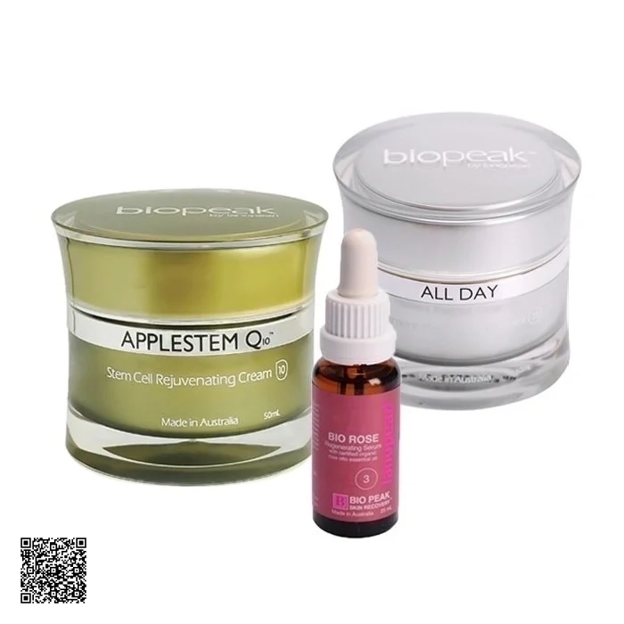 Bộ Sản Phẩm Giải Độc Tố Tái Tạo Và Phục Hồi Lanopearl Applestem Q10 Skin Detox Gift Set
