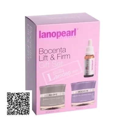 Bộ Sản Phẩm Chống Nhăn Nâng Cơ Và Làm Săn Da Lanopearl Bocenta Lift & Firm Gift Set