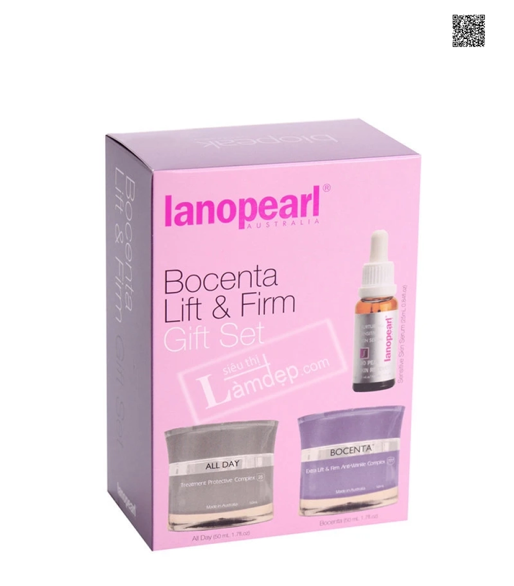 Bộ Sản Phẩm Lanopearl Chống Nhăn, Nâng Cơ, Làm Săn Da