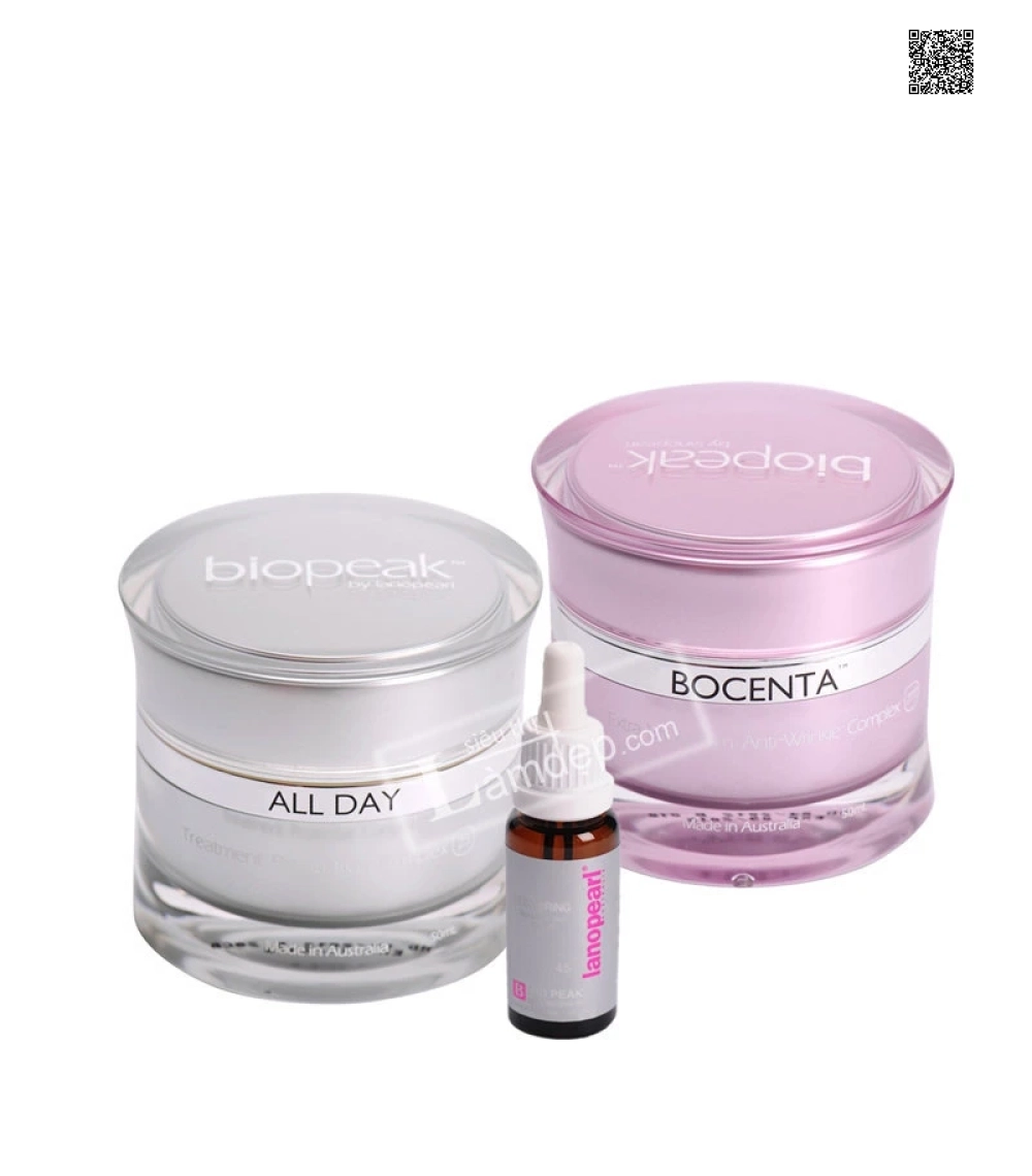 Bộ Sản Phẩm Lanopearl Chống Nhăn, Nâng Cơ, Làm Săn Da
