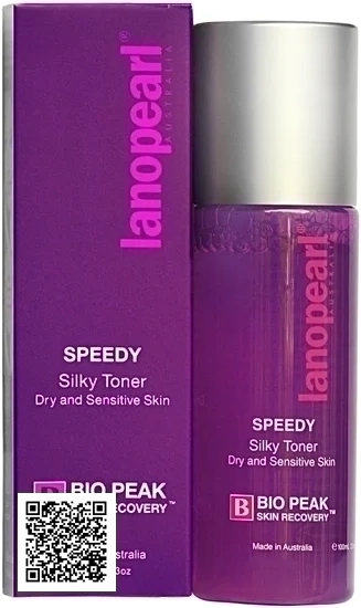 Nước Hoa Hồng Dưỡng Da Cho Da Nhạy Cảm Speedy Silky Toner Lanopearl Bio Peak