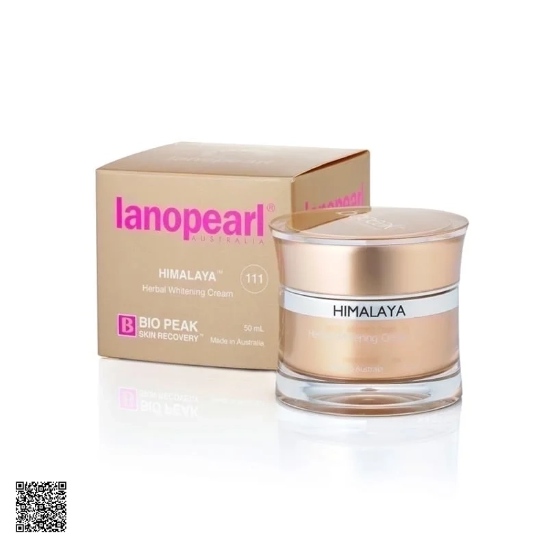 Himalaya Herbal Whitening Cream Lanopearl Bio Peak - Kem Dưỡng Trắng Da, Giảm Nám