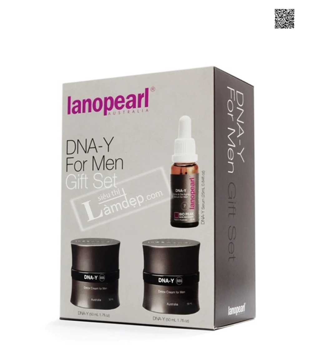 Bộ Sản Phẩm Lanopearl Dưỡng Da Cho Nam Bộ Sản Phẩm Lanopearl Dưỡng Da Cho Nam