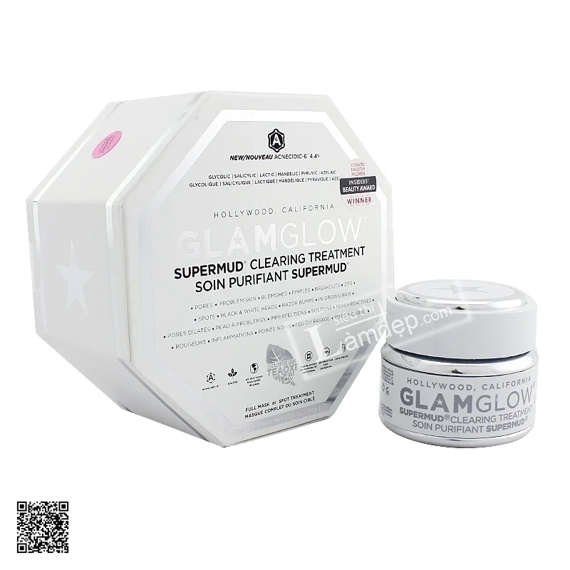 Kem Lột Mụn Glamglow Supermudtm Clearing Treatment