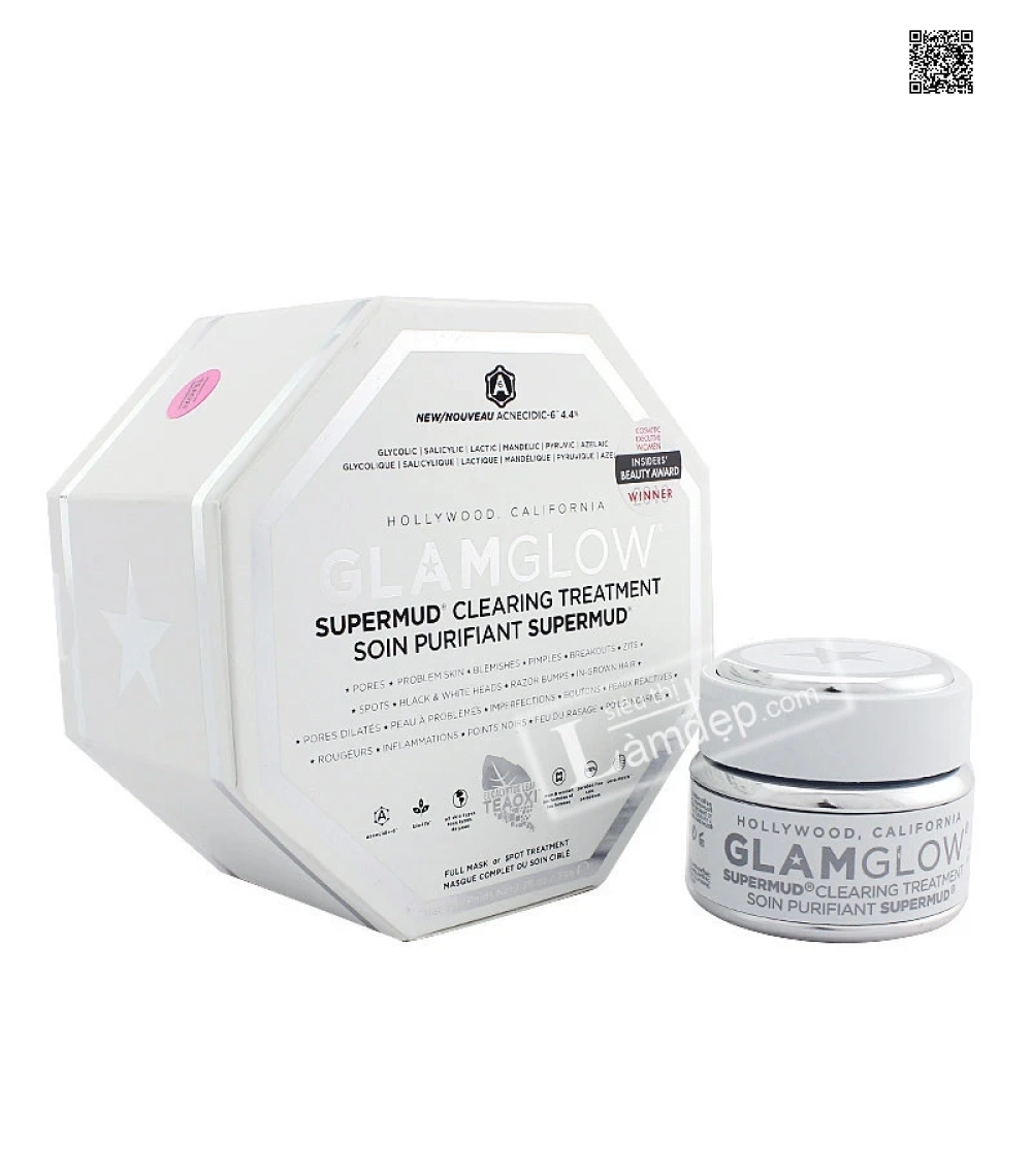 Kem Lột Mụn Glamglow Supermudtm Clearing Treatment Kem Lột Mụn Glamglow Supermudtm Clearing Treatment