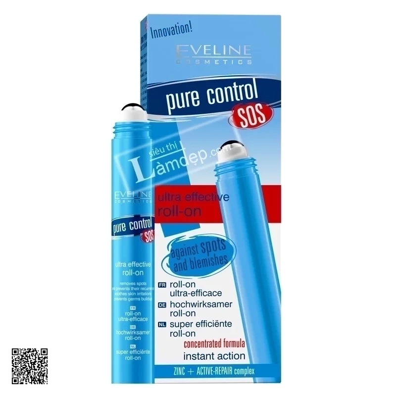 Lăn Trị Mụn Eveline Pure Control SOS