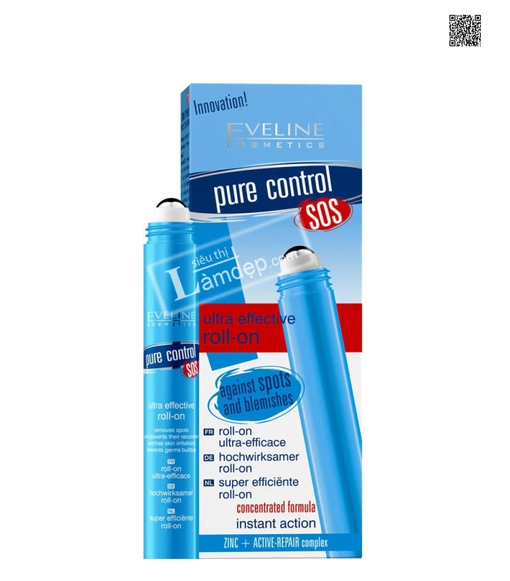 Lăn Trị Mụn Pure Control SOS