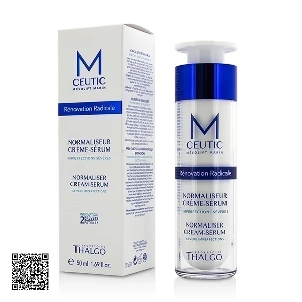 Kem Dưỡng Điều Trị Và Ngăn Ngừa Mụn Thalgo Mceutic Normaliser Cream-Serum