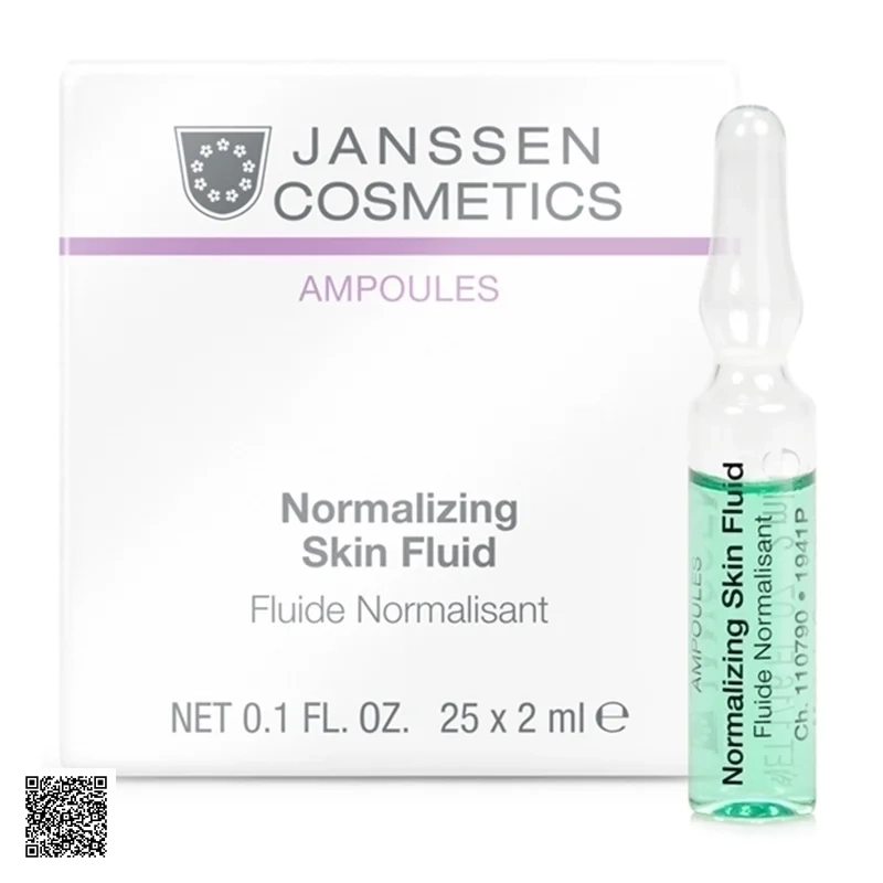 Tinh Chất Kiềm Dầu Và Trị Mụn Janssen Ampoules Normalizing Skin Fluid (25 ống x 2ml)