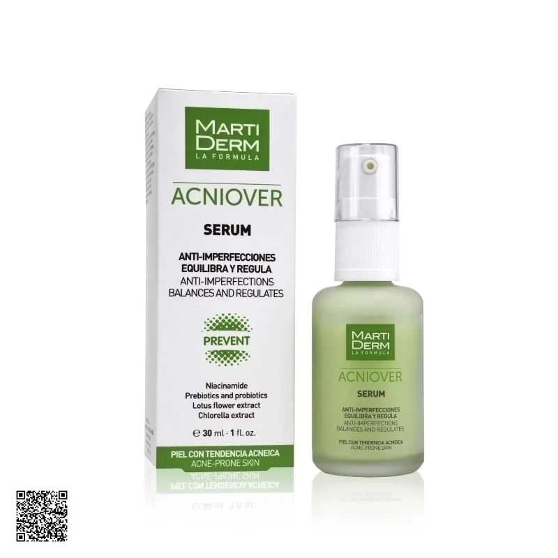 MartiDerm Acniover Serum - Tinh Chất Giảm Mụn Kiểm Soát Nhờn