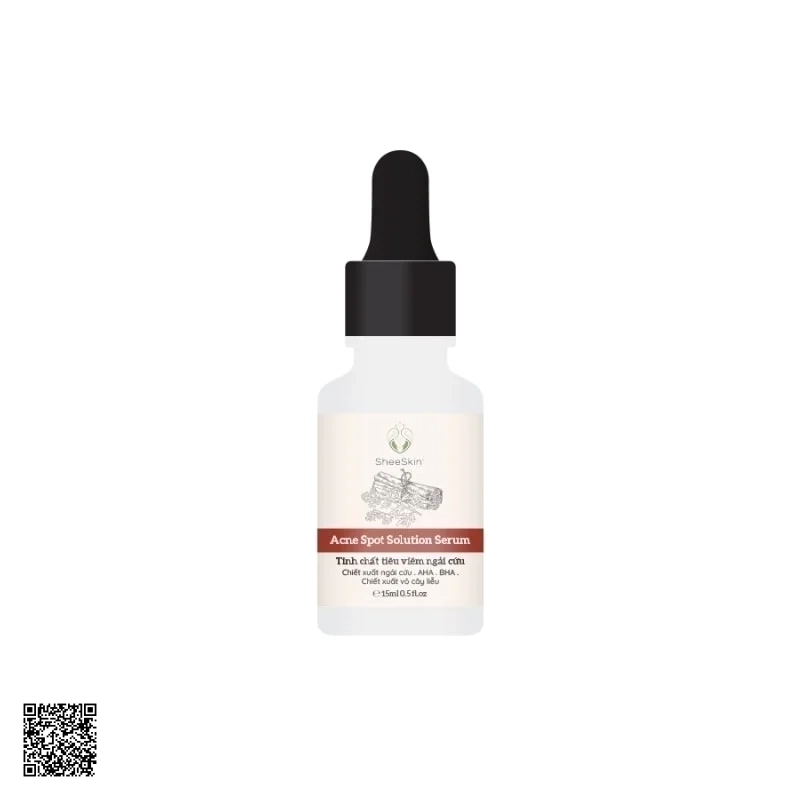 Serum Tiêu Viêm Mụn Ngải Cứu Sheeskin Acne Spot Solution Serum