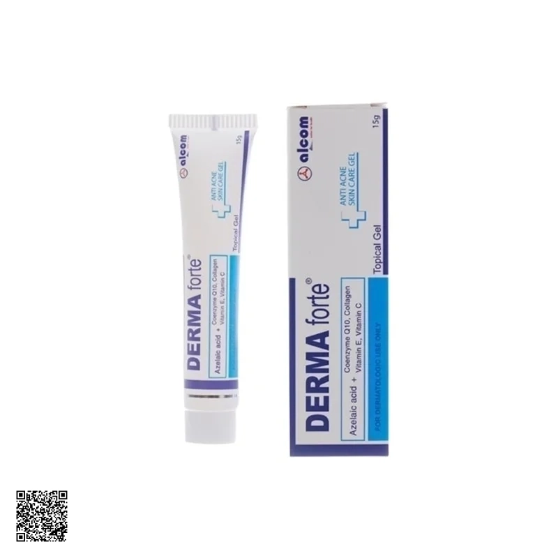 Alcom Derma Forte - Gel Trị Mụn Trứng Cá, Ngừa Thâm, Mờ Sẹo