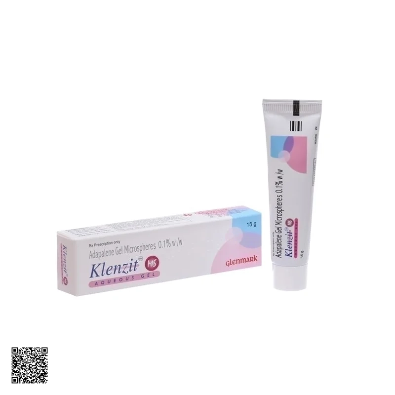 Gel Trị Mụn Ẩn, Giảm Thâm Glenmark Klenzit MS Adapalene Gel Microspheres 0.1%